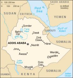 Ethiopia Map