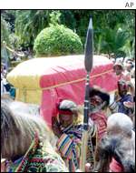 Haile Salessie's funeral